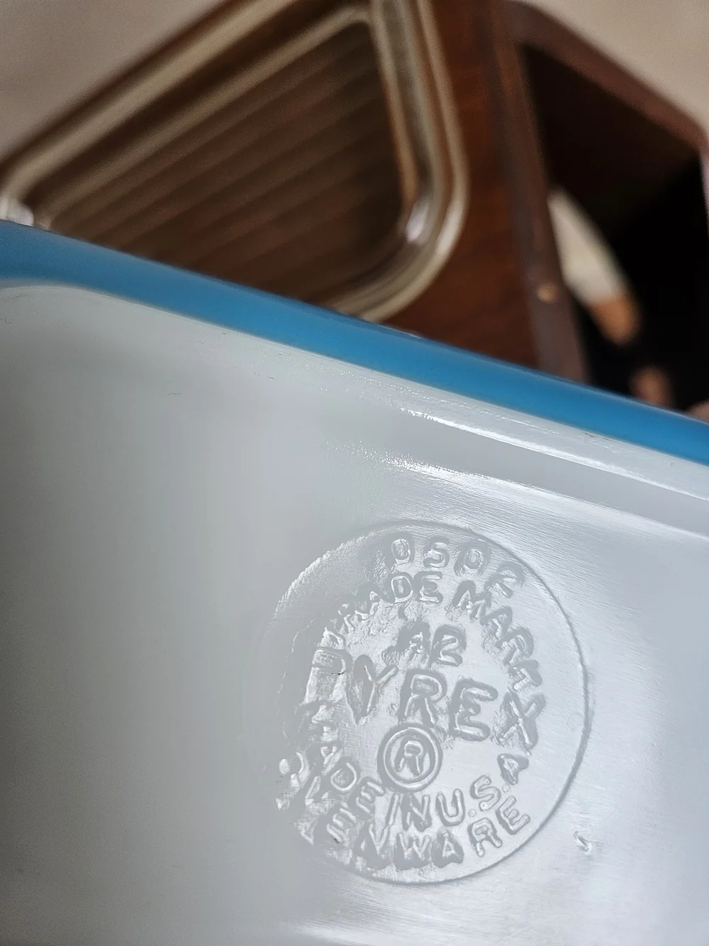 Pyrex Horizon Blue Refrigerator Set 1969-1972